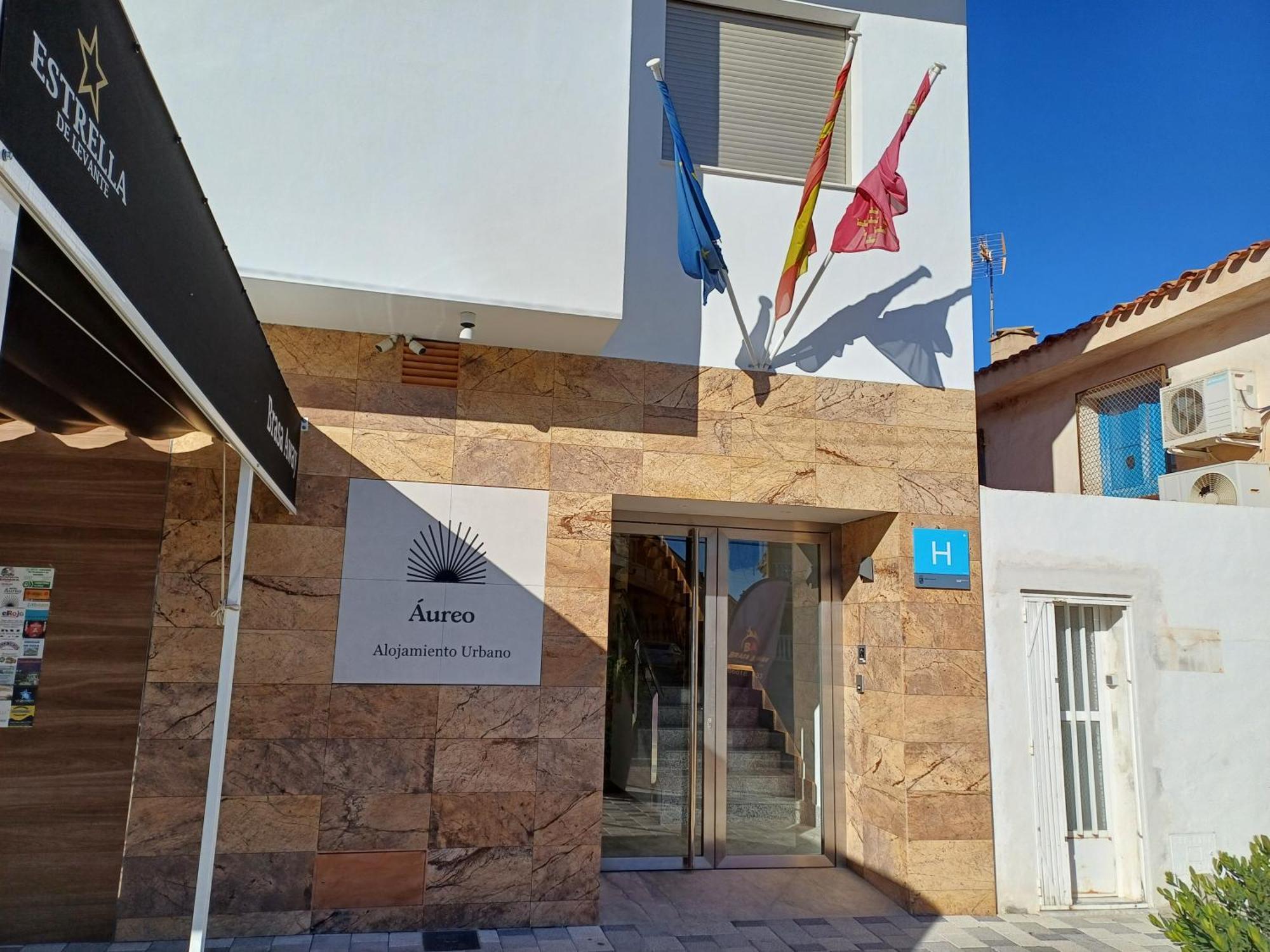 Aureo Alojamiento Urbano Abarán Exteriör bild